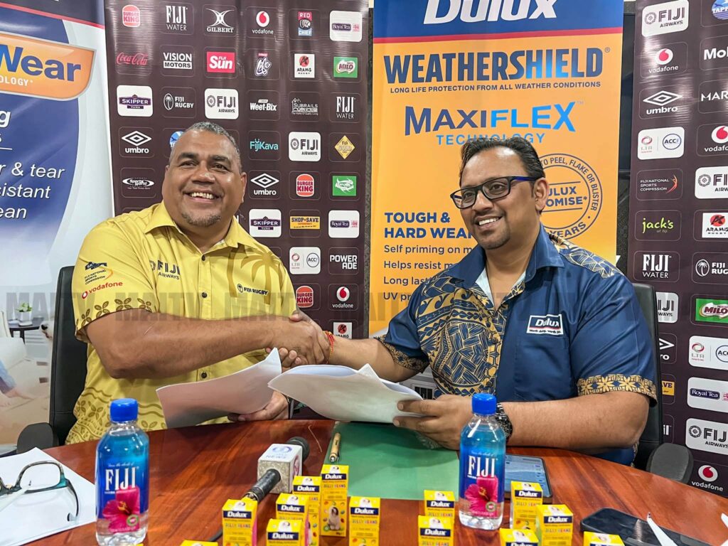 DULUX Fiji partners with Fiji Rugby