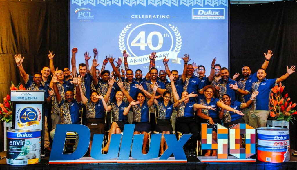 DULUX marks 40 years of service in Fiji